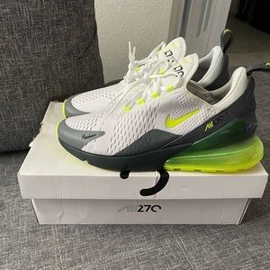 Nike Air Max 270 Platinum, platinum tint/ volt dark grey- anthracite, size 11